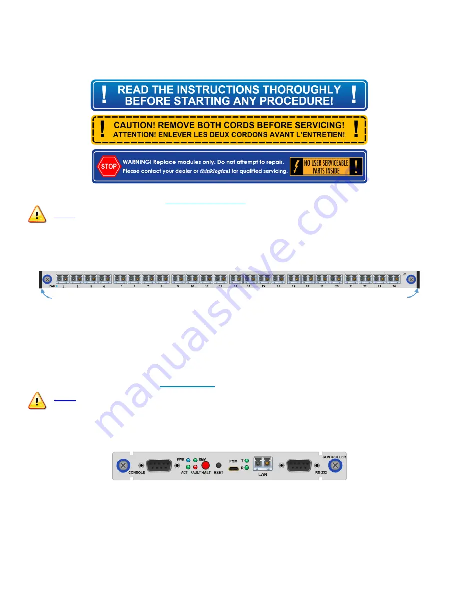 Belden Thinklogical TLX48 Product Manual Download Page 23