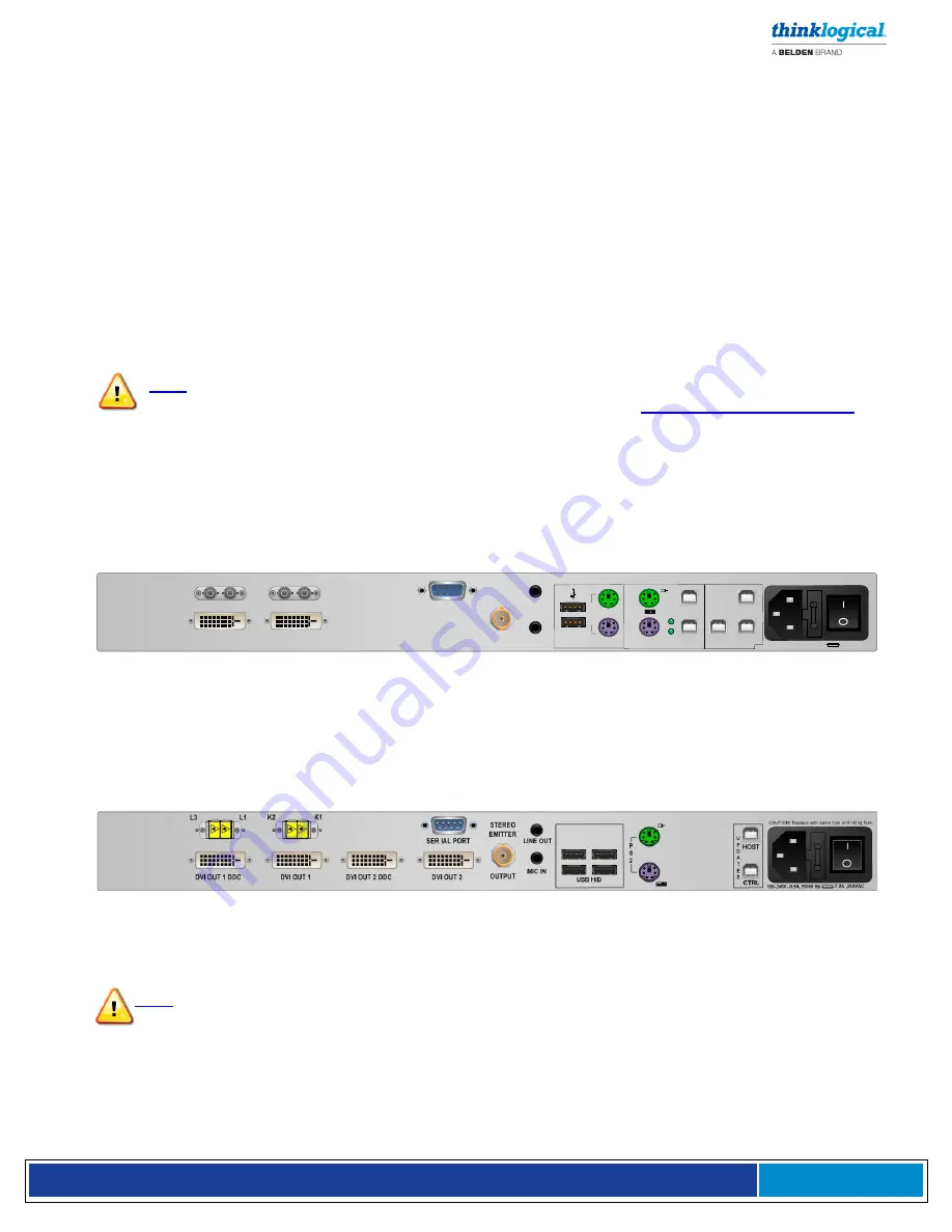 Belden thinklogical Velocitykvm-24 Скачать руководство пользователя страница 10