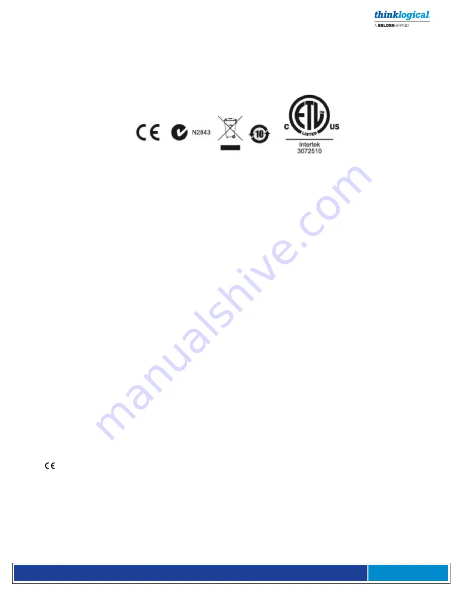 Belden thinklogical Velocitykvm-24 Product Manual Download Page 43