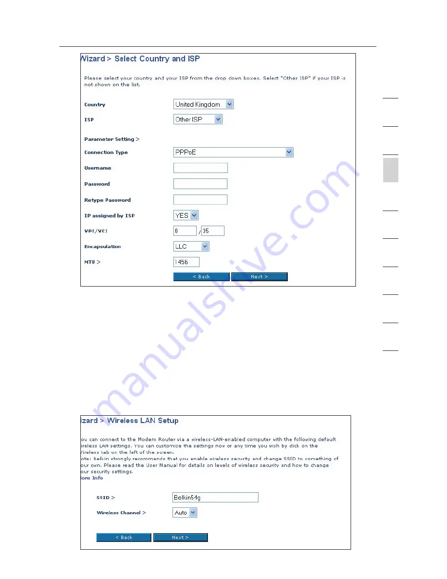 Belkin ADSL Modem User Manual Download Page 231