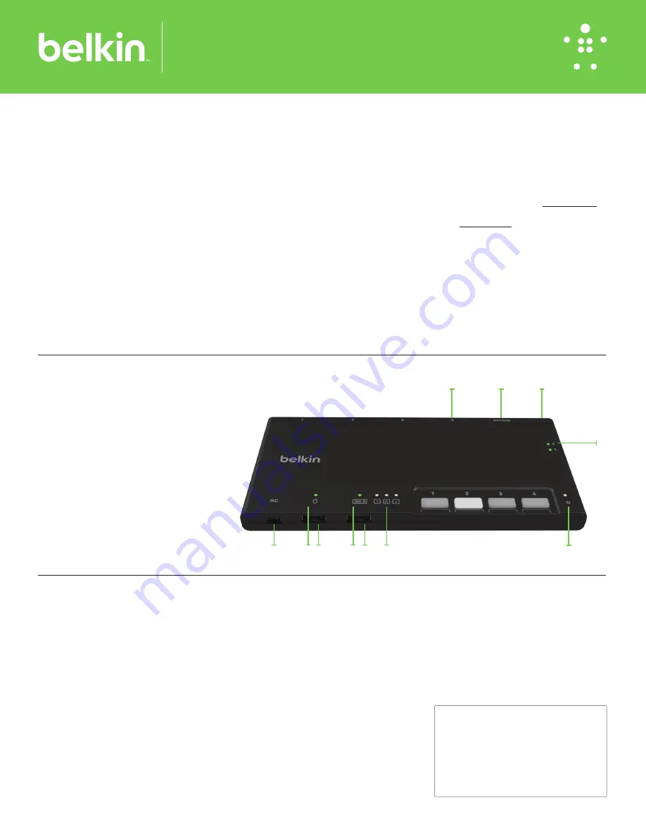 Belkin F1DN102MOD Series Quick Installation Manual Download Page 2