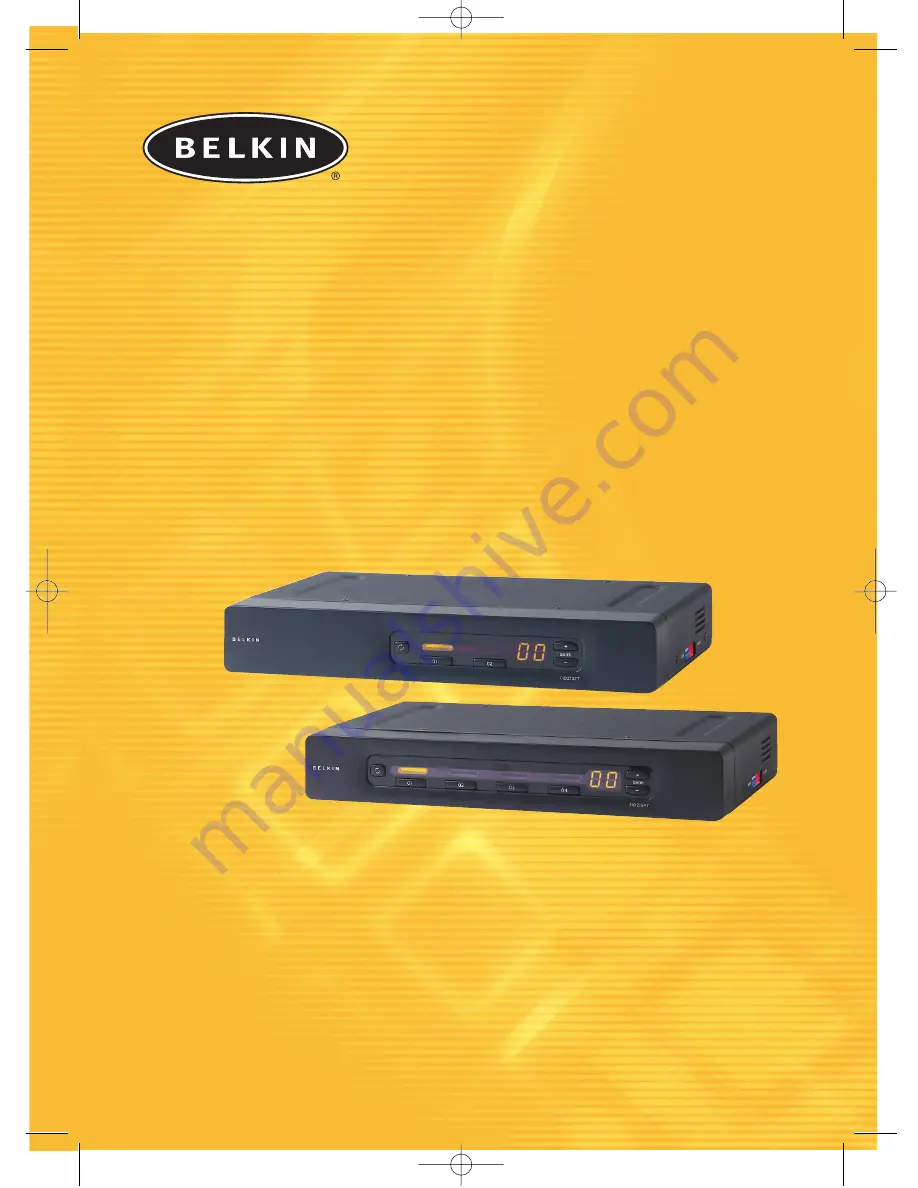 Belkin F1DZ104T - OmniView SE Plus Series KVM Switch Quick Installation Manual Download Page 27