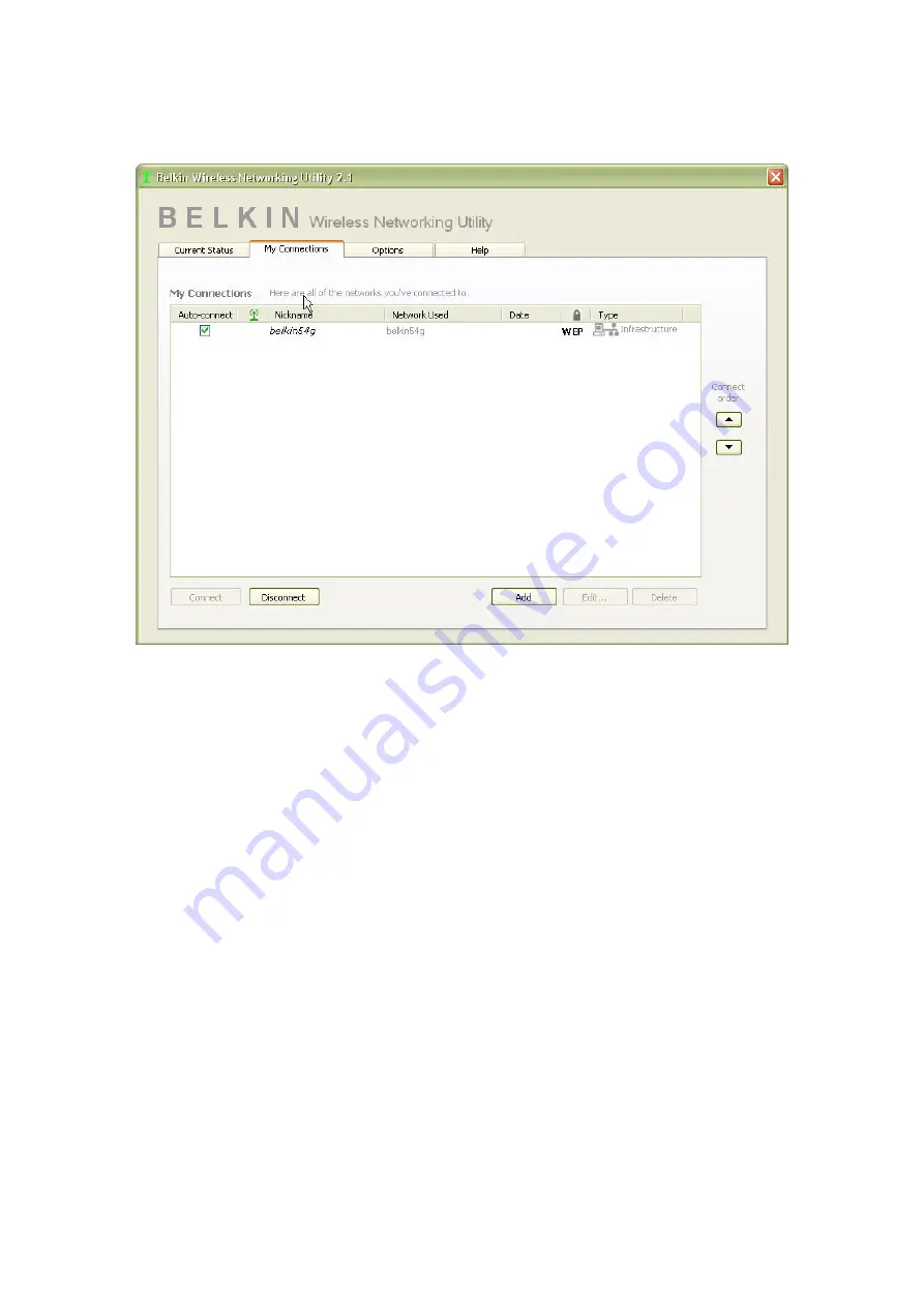 Belkin F5D7010F User Manual Download Page 22