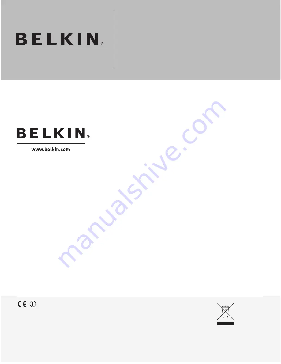 Belkin F5L009 - Network USB Hub User Manual Download Page 132