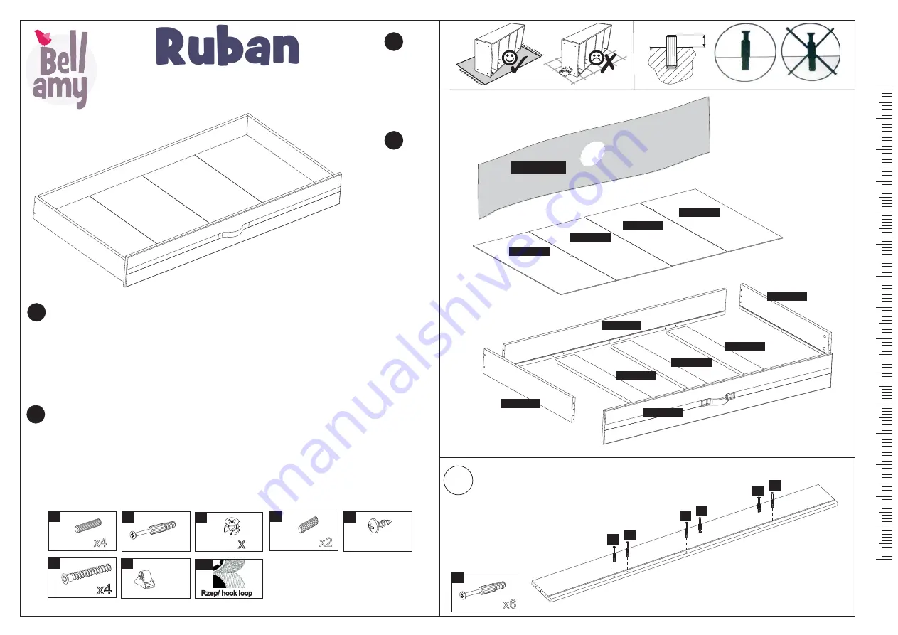 Bell Amy Ruban Manual Download Page 1