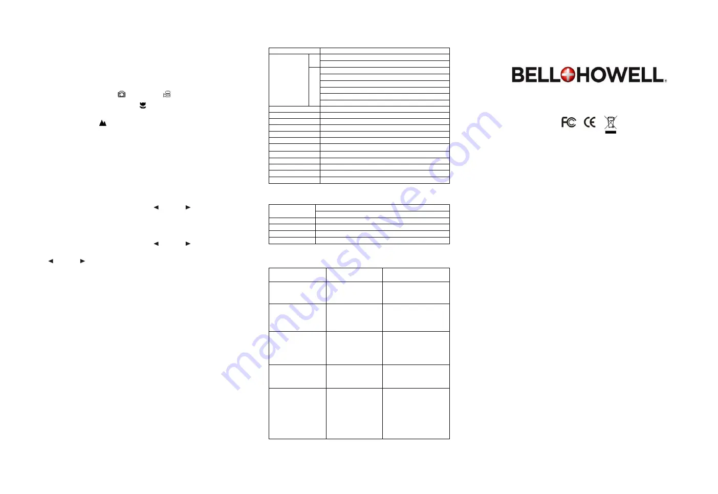 Bell and Howell DV550 Скачать руководство пользователя страница 2