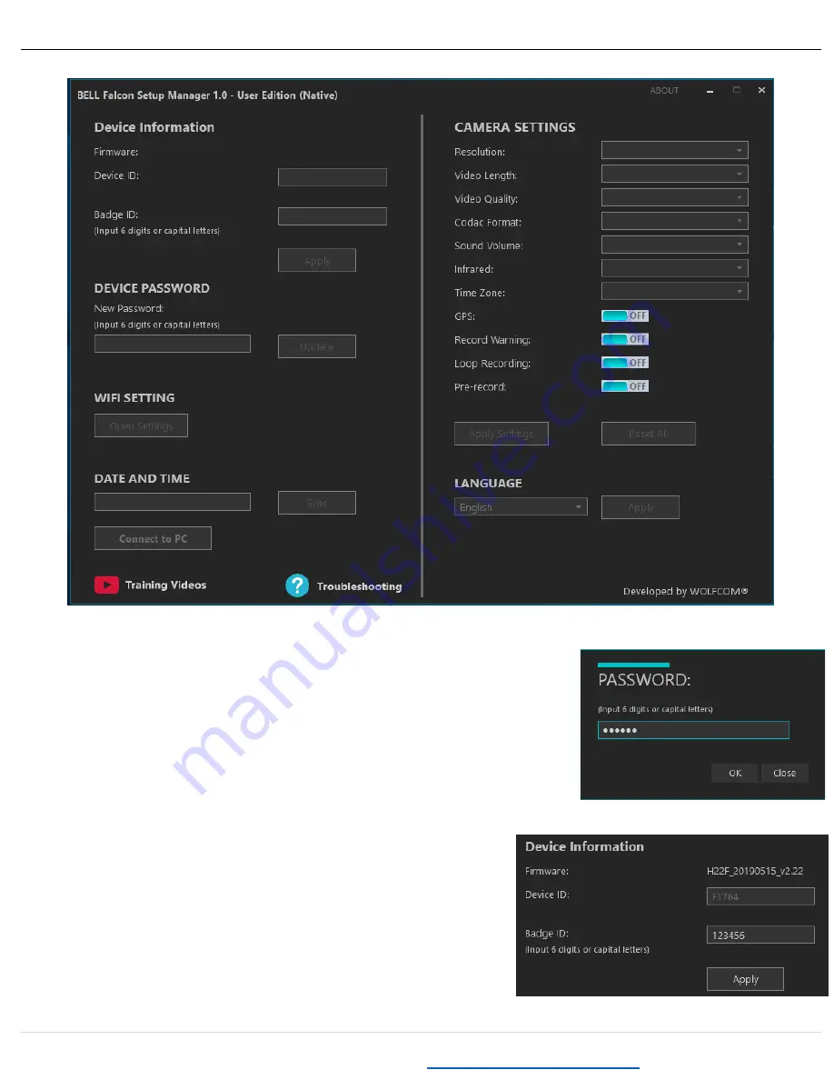 BELL TRONICS Falcon S1 User Manual Download Page 7