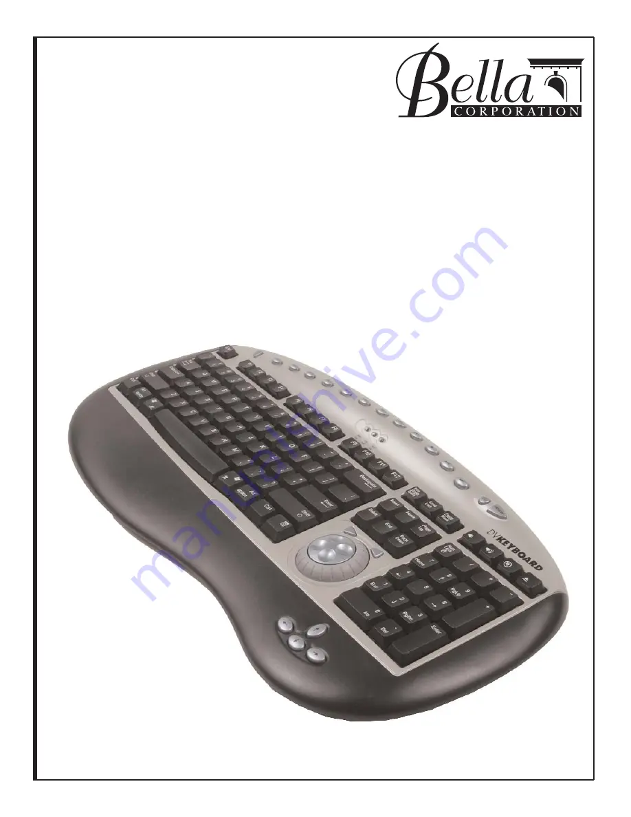 Bella Corporation DV Professional Series Скачать руководство пользователя страница 1