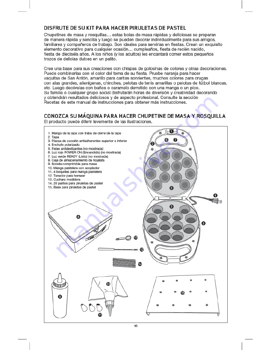 Bella CaKepop Instruction Manual Download Page 17