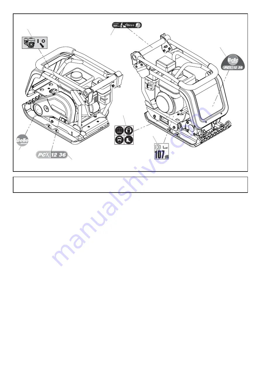 Belle Group PCX 12/36 Operator'S Manual Download Page 54