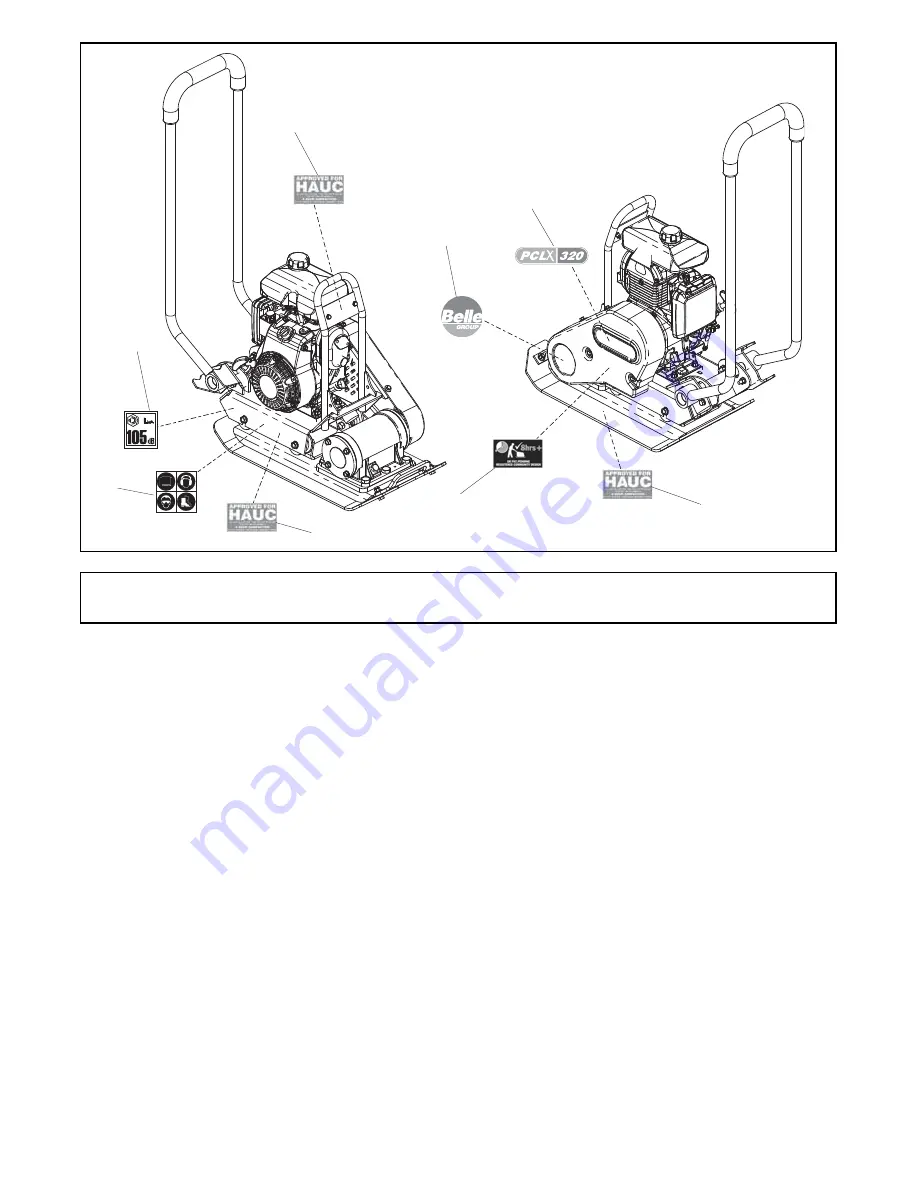 Belle pclx 320 Operator'S Manual Download Page 223