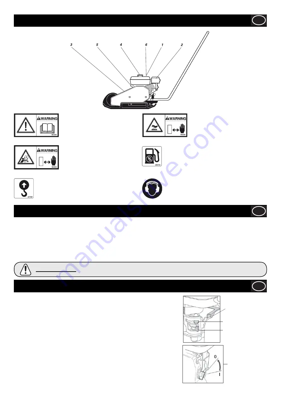 Belle SF 460 Operator'S Manual Download Page 151