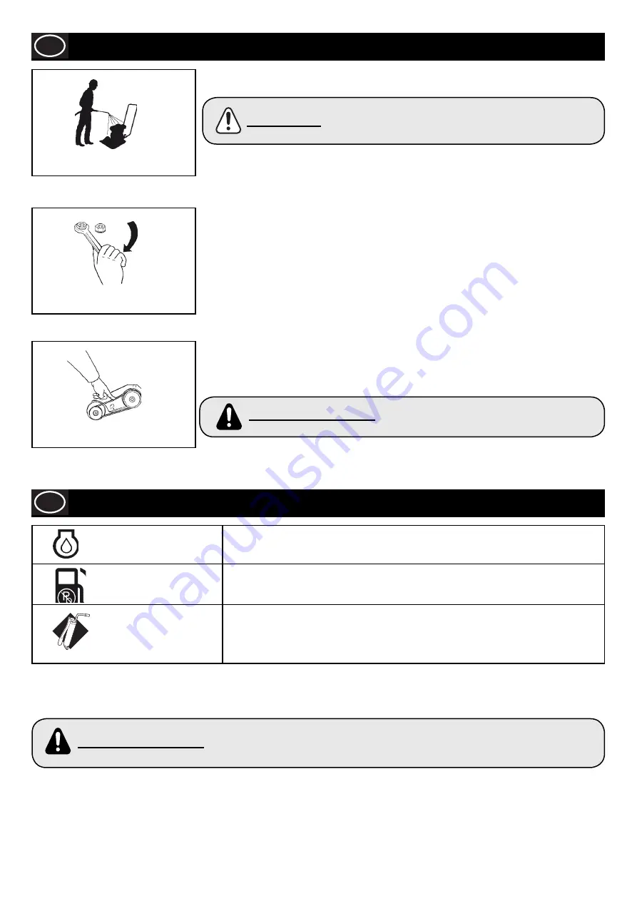 Belle SF 460 Operator'S Manual Download Page 184