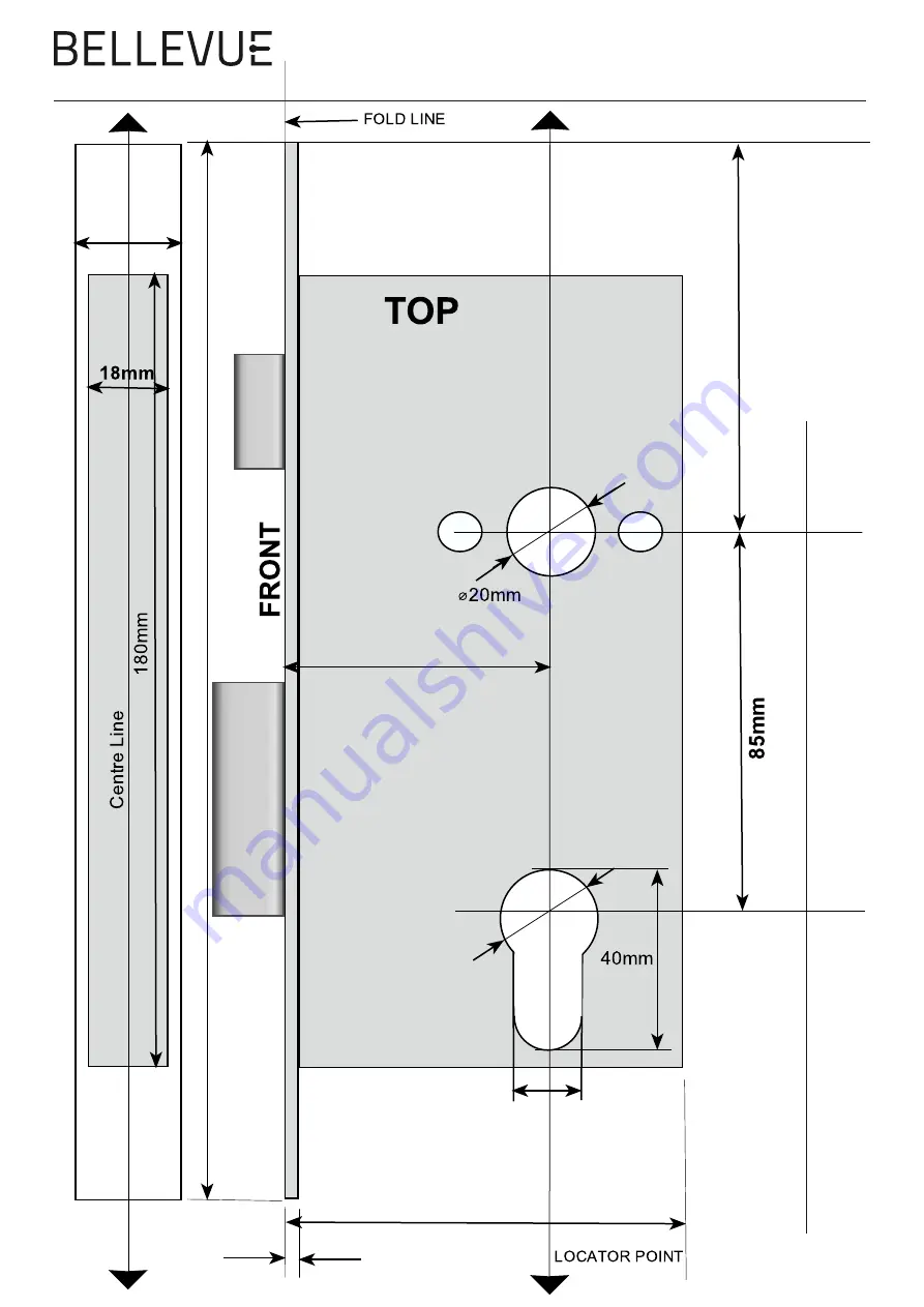 BELLEVUE ELB-60 Fittings Manual Download Page 2