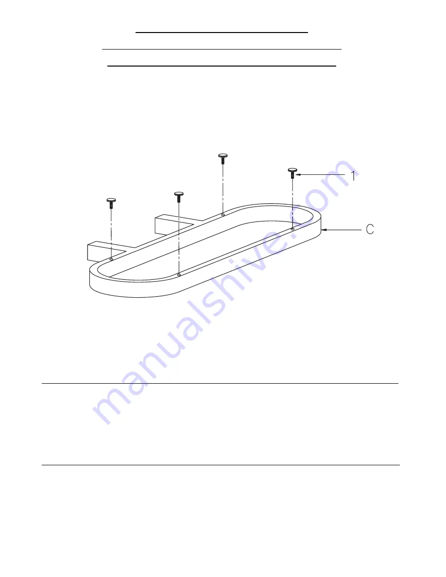 Bell'O FP-4850HG Assembly Instructions Manual Download Page 4