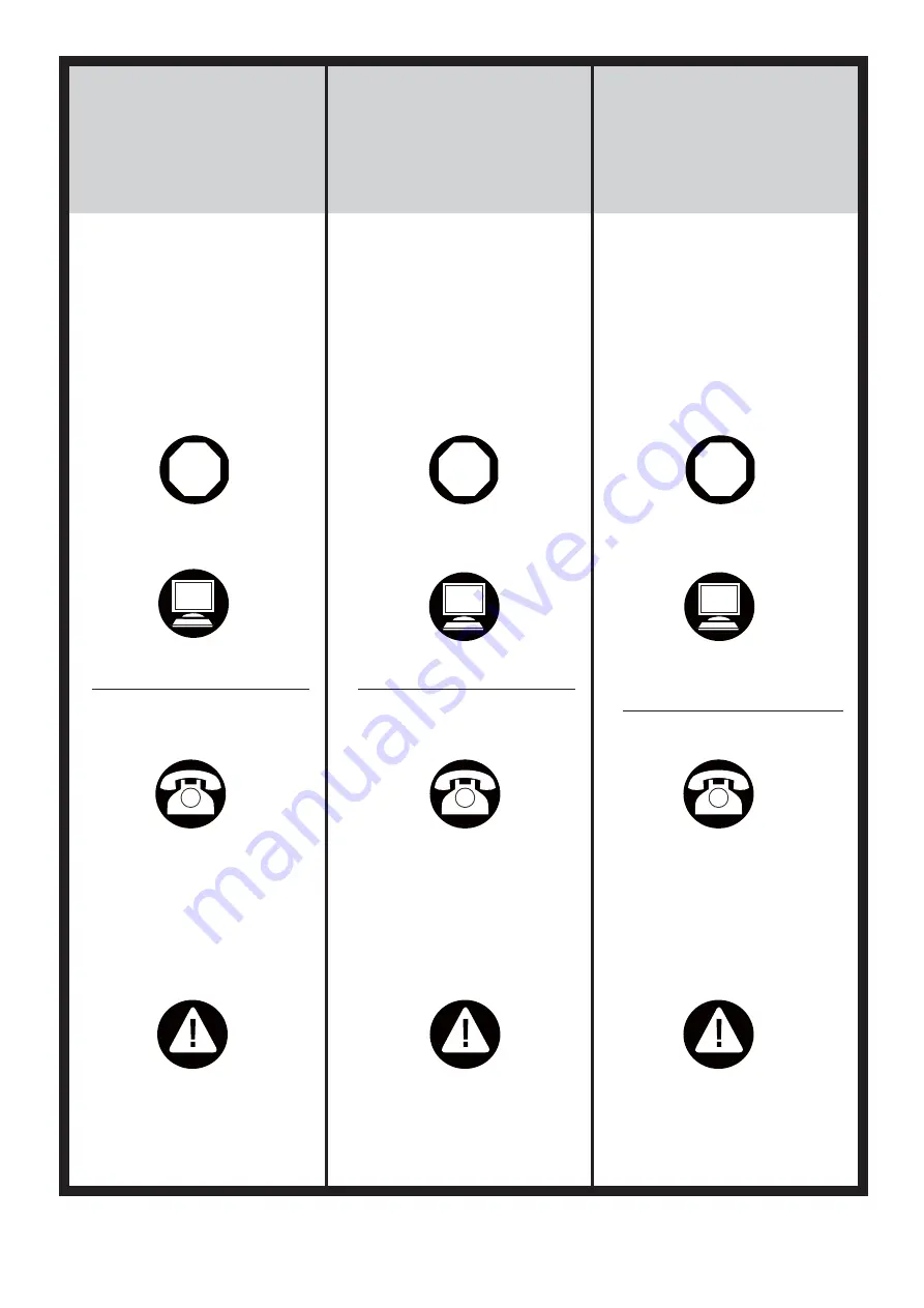 Bell'O TCA63-90215 Manual Download Page 3