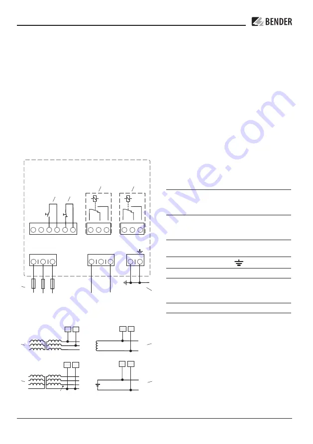 Bender ISOMETER IR1575H Manual Download Page 14