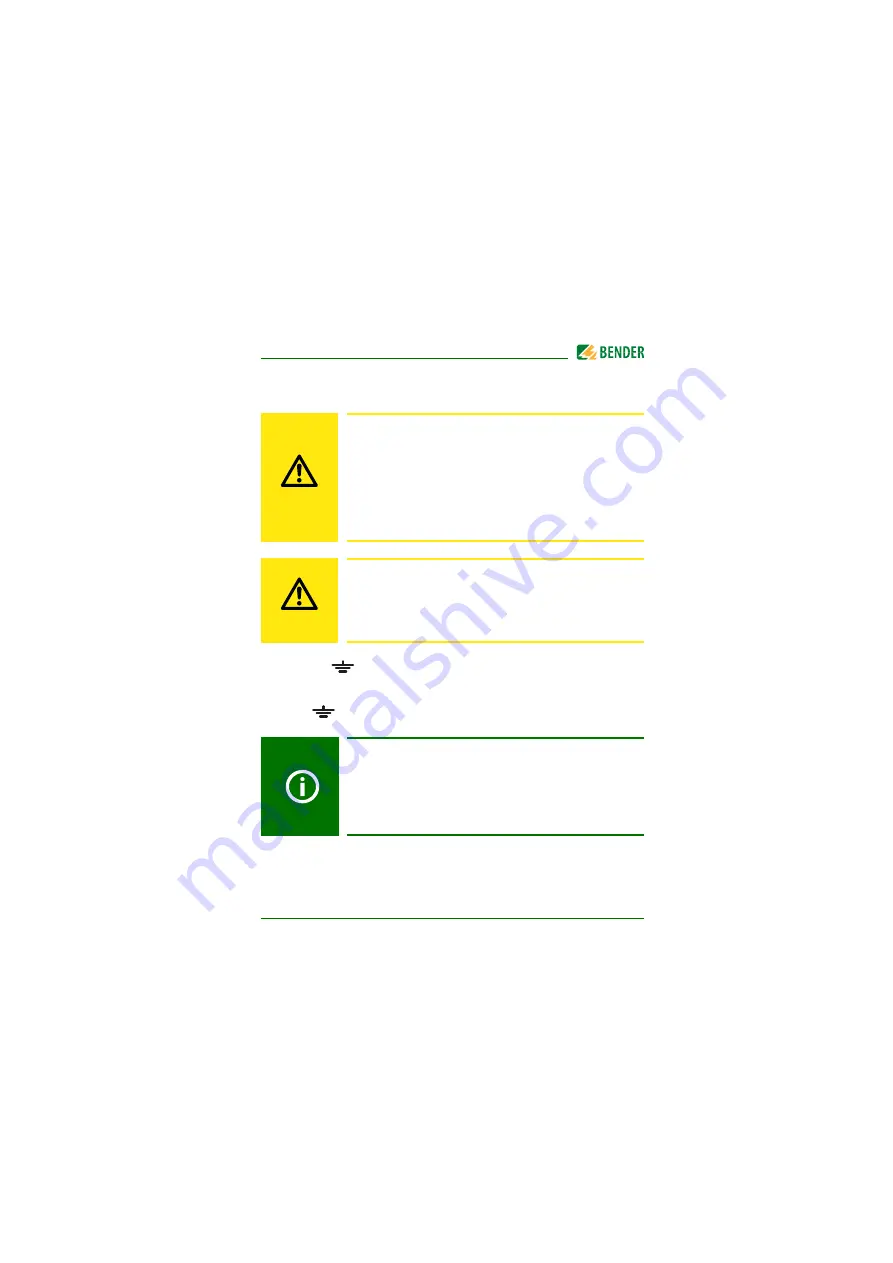 Bender ISOMETER IRDH275 Manual Download Page 17