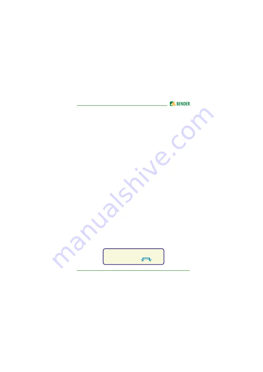 Bender ISOMETER IRDH275 Manual Download Page 69