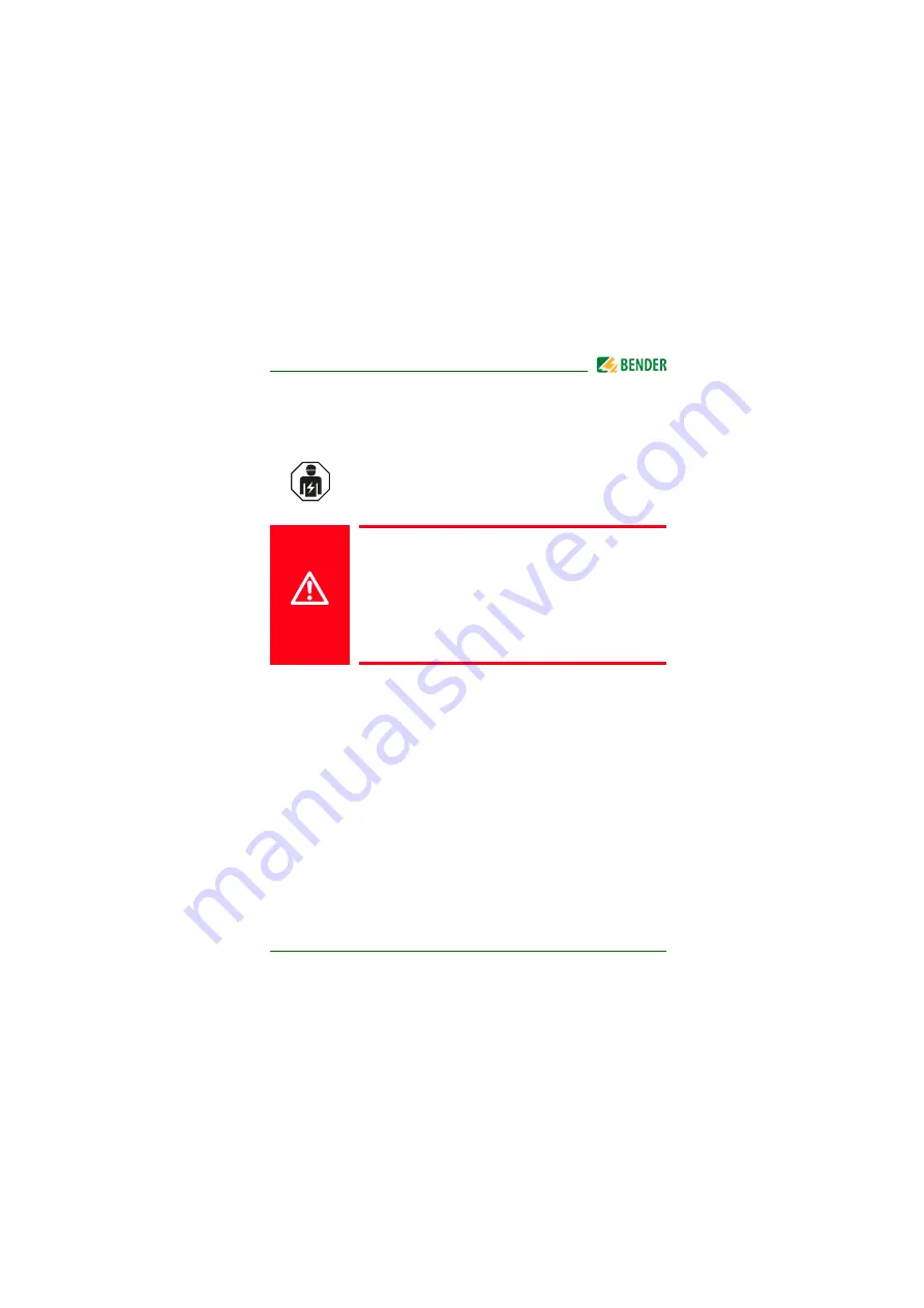 Bender ISOMETER IRDH275 Manual Download Page 121