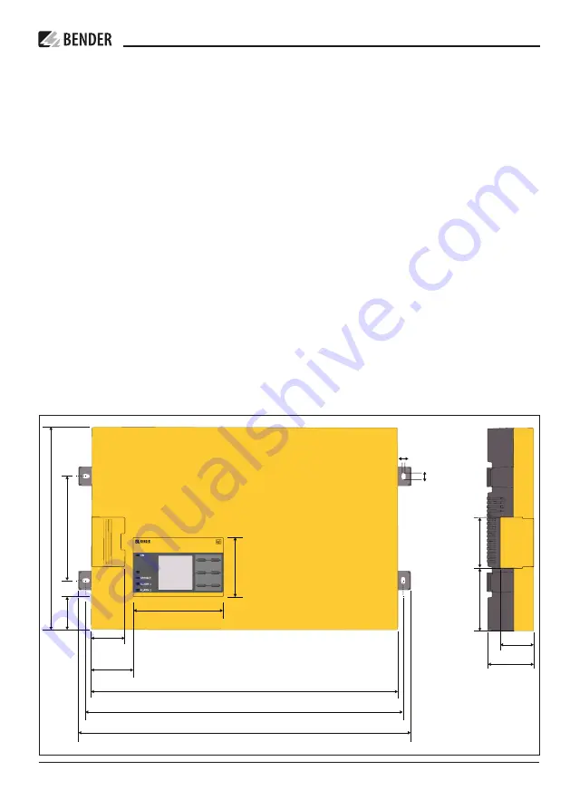 Bender ISOMETER iso 1685D-25 Series Quick Start Manual Download Page 3