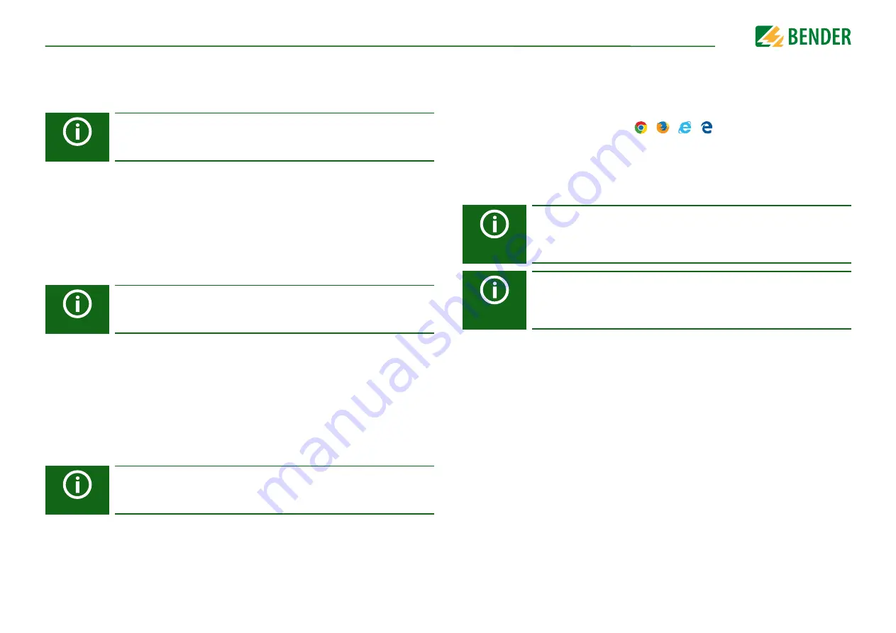 Bender ISOMETER iso685-D-B Manual Download Page 40