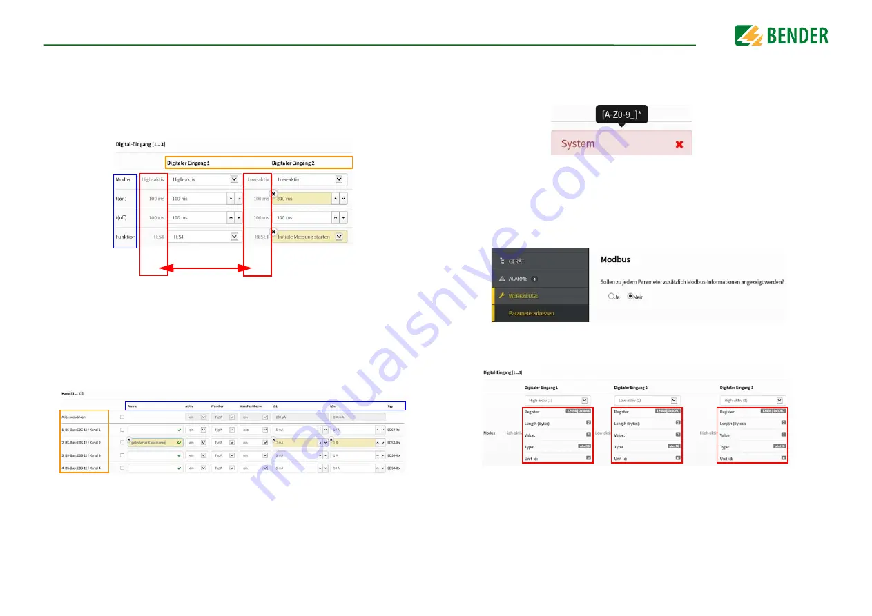 Bender ISOMETER iso685-D-B Manual Download Page 42