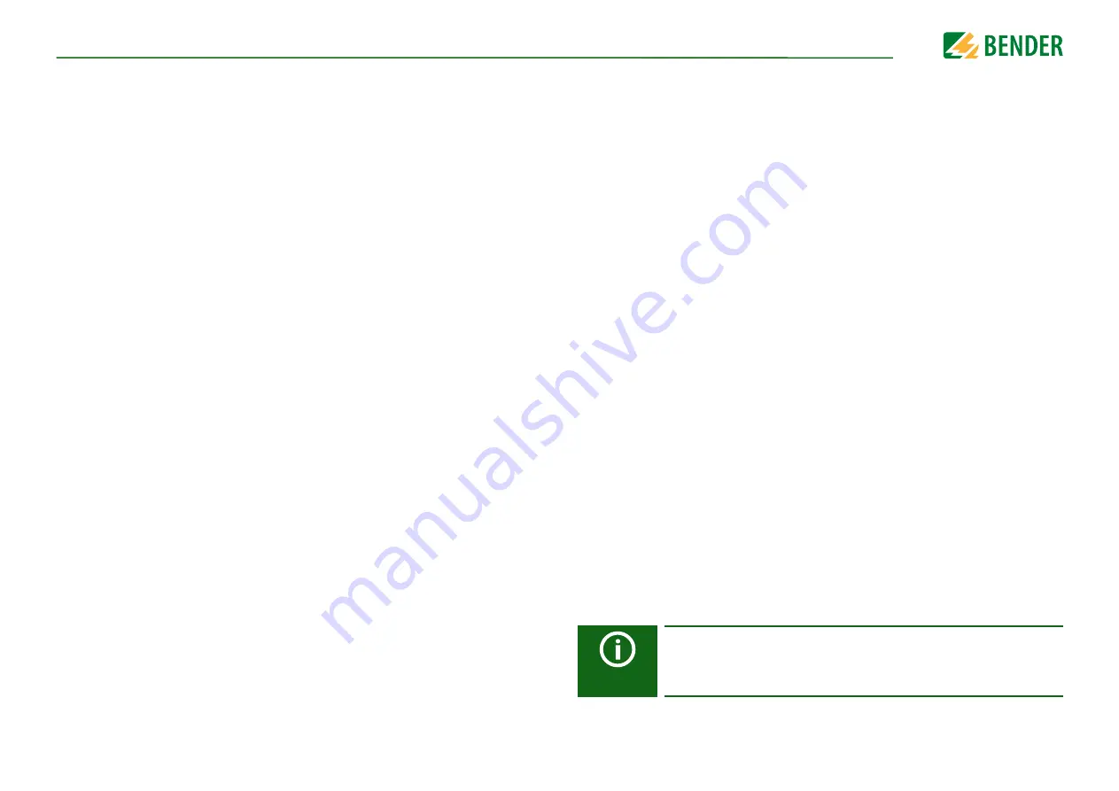 Bender ISOMETER iso685-D-B Manual Download Page 66