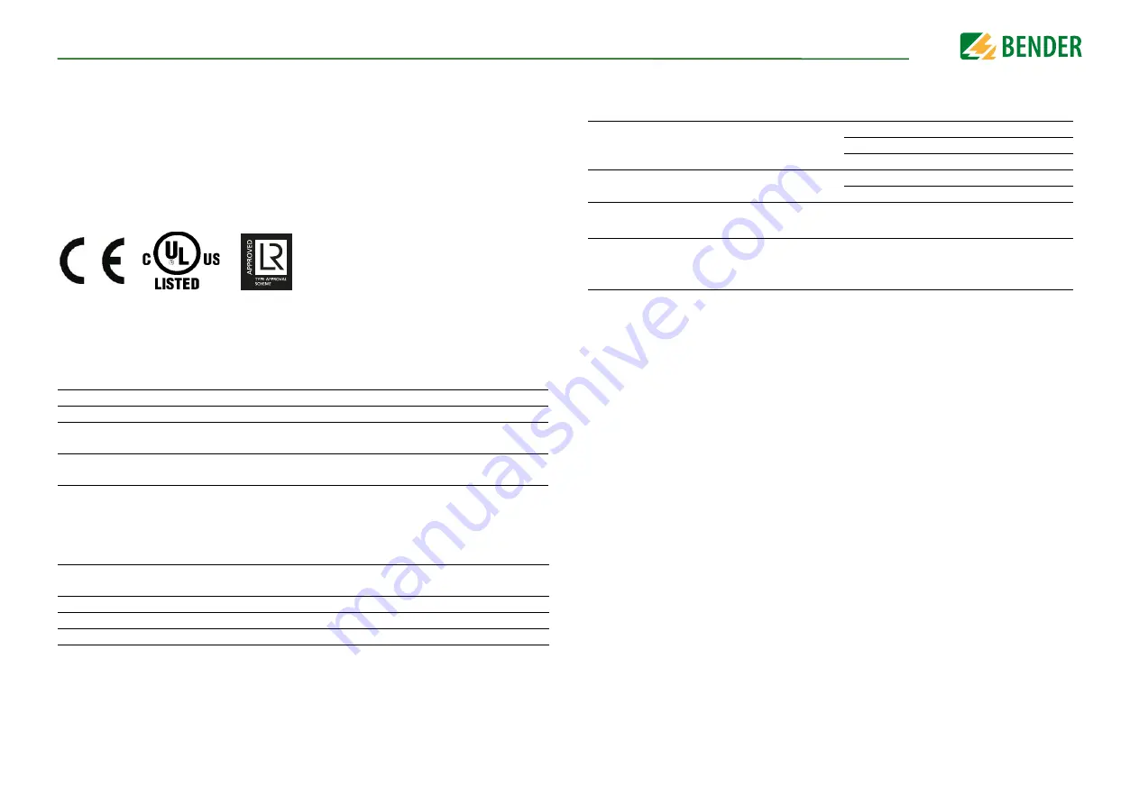 Bender ISOMETER iso685-D-B Скачать руководство пользователя страница 67