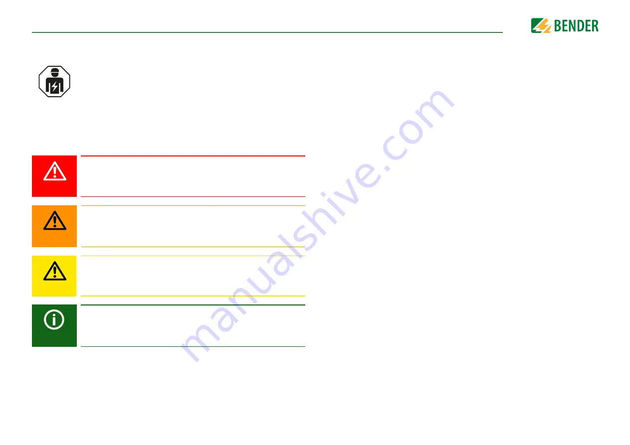 Bender ISOMETER iso685-D-P Manual Download Page 8