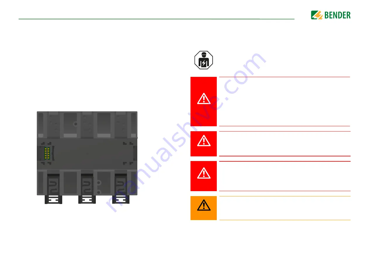 Bender ISOMETER iso685-D Manual Download Page 17