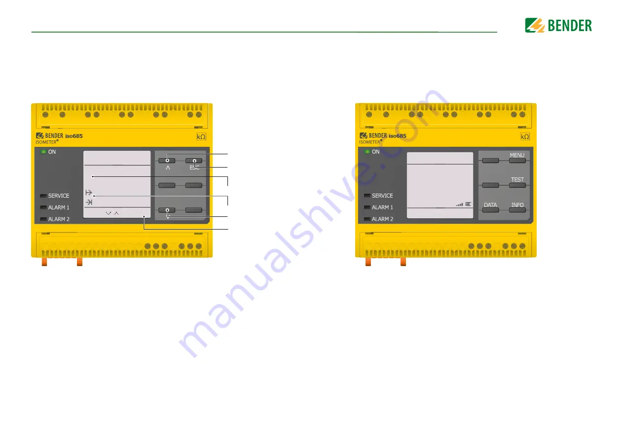 Bender ISOMETER iso685-D Manual Download Page 29