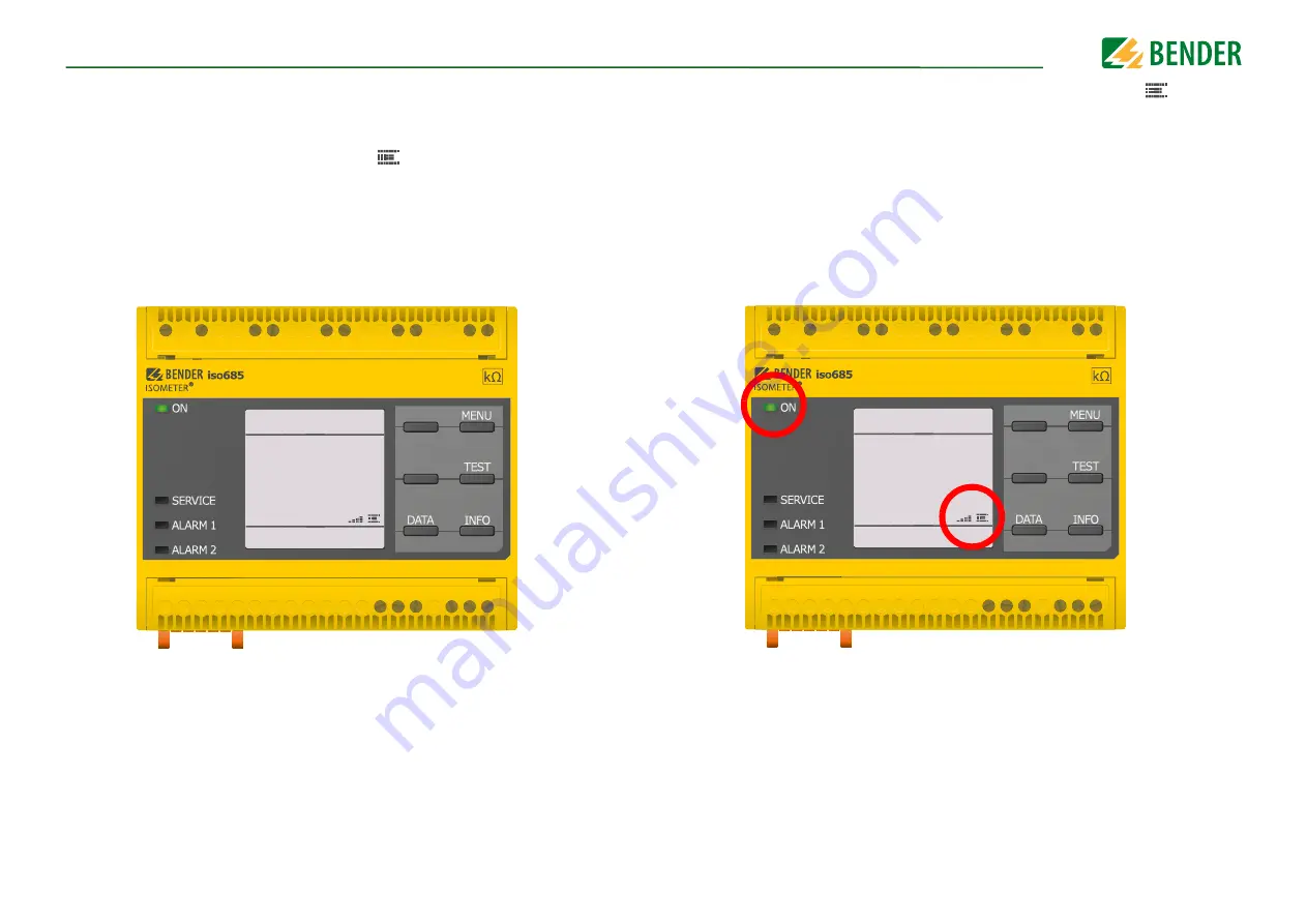 Bender ISOMETER iso685-D Скачать руководство пользователя страница 30