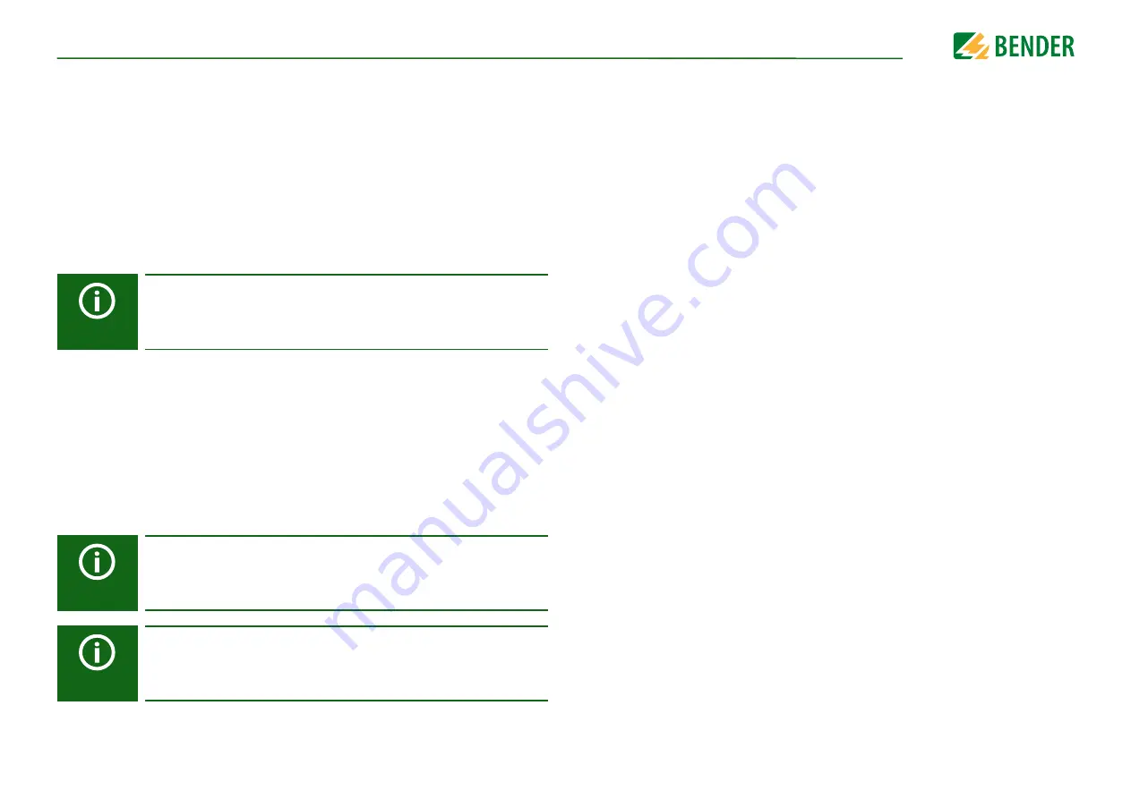 Bender ISOMETER iso685-D Manual Download Page 44