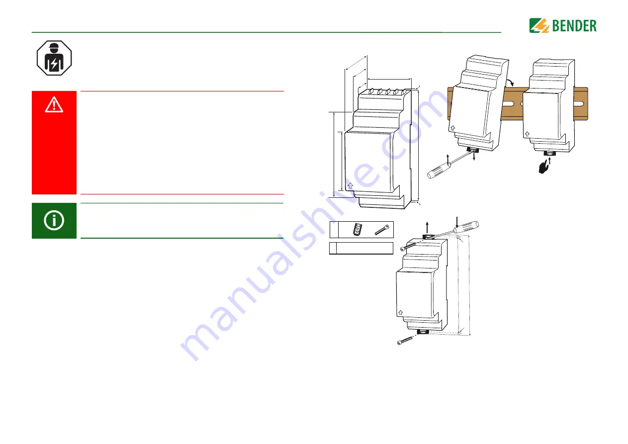 Bender ISOMETER isoBAT425 Скачать руководство пользователя страница 15