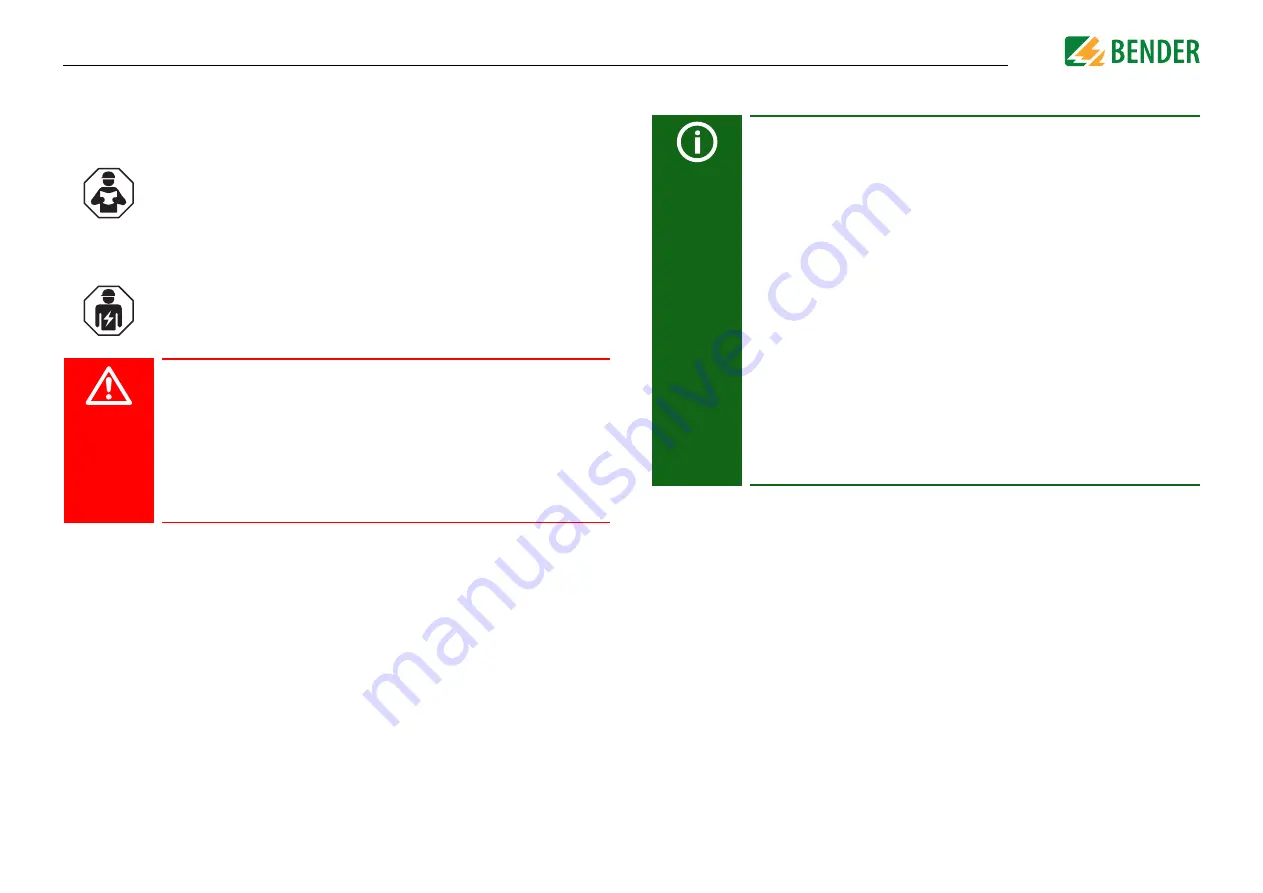 Bender ISOMETER isoHR685W Series Manual Download Page 8