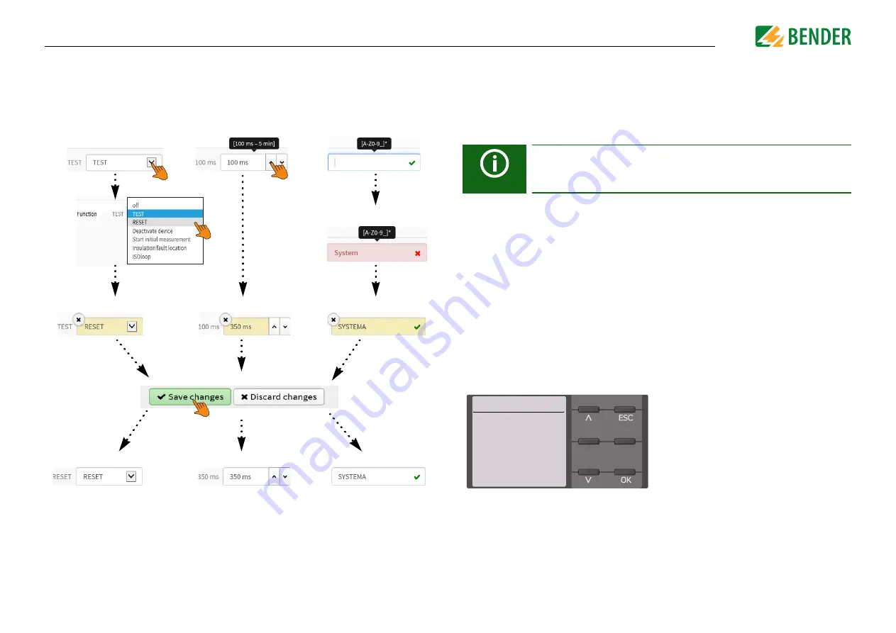 Bender ISOMETER isoHR685W Series Manual Download Page 42