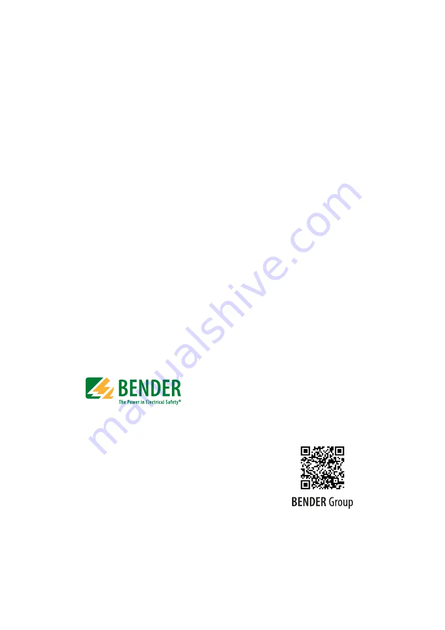 Bender ISOMETER isoHV525 Manual Download Page 52