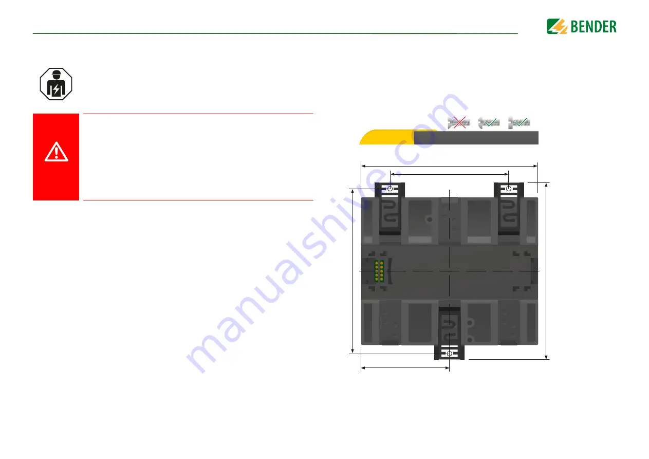 Bender ISOMETER isoNAV685-D-B Скачать руководство пользователя страница 15