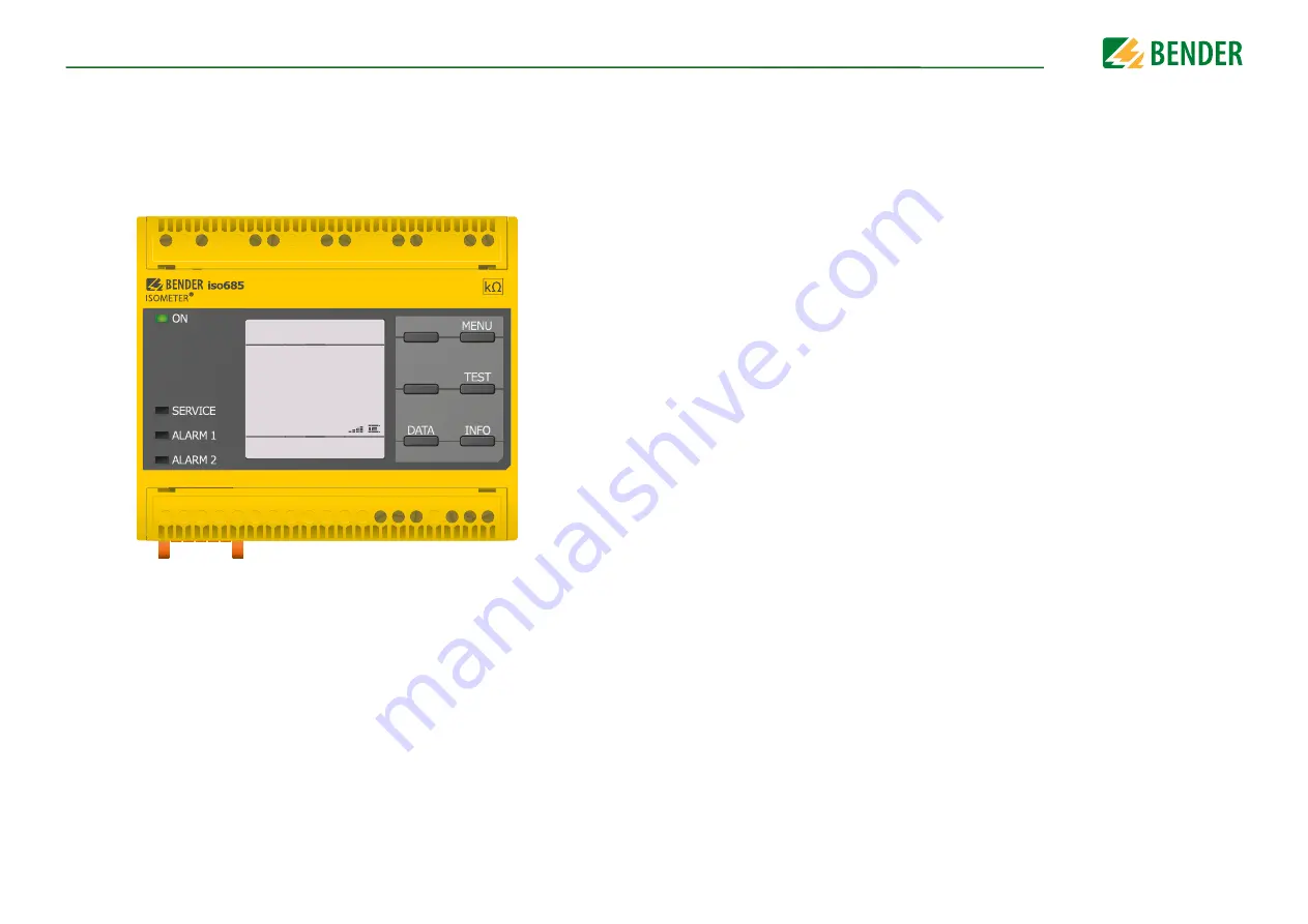 Bender ISOMETER isoNAV685-D-B Manual Download Page 26