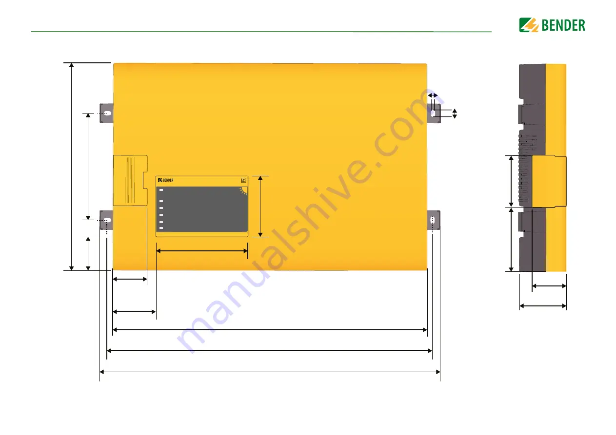 Bender ISOMETER isoPV1685RTU Manual Download Page 12