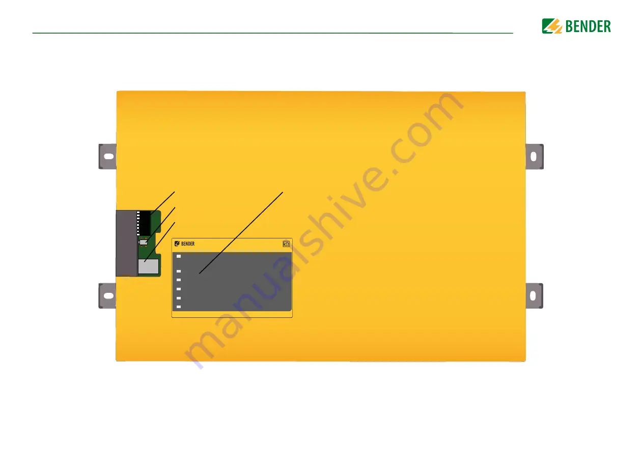 Bender ISOMETER isoPV1685RTU Manual Download Page 14