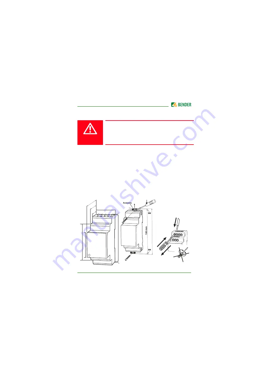 Bender ISOMETER isoUG425 Quick Start Manual Download Page 21