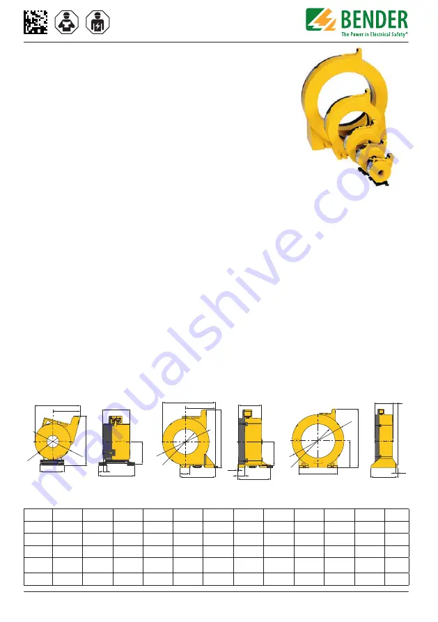 Bender LINETRAXX CTBC series Скачать руководство пользователя страница 1