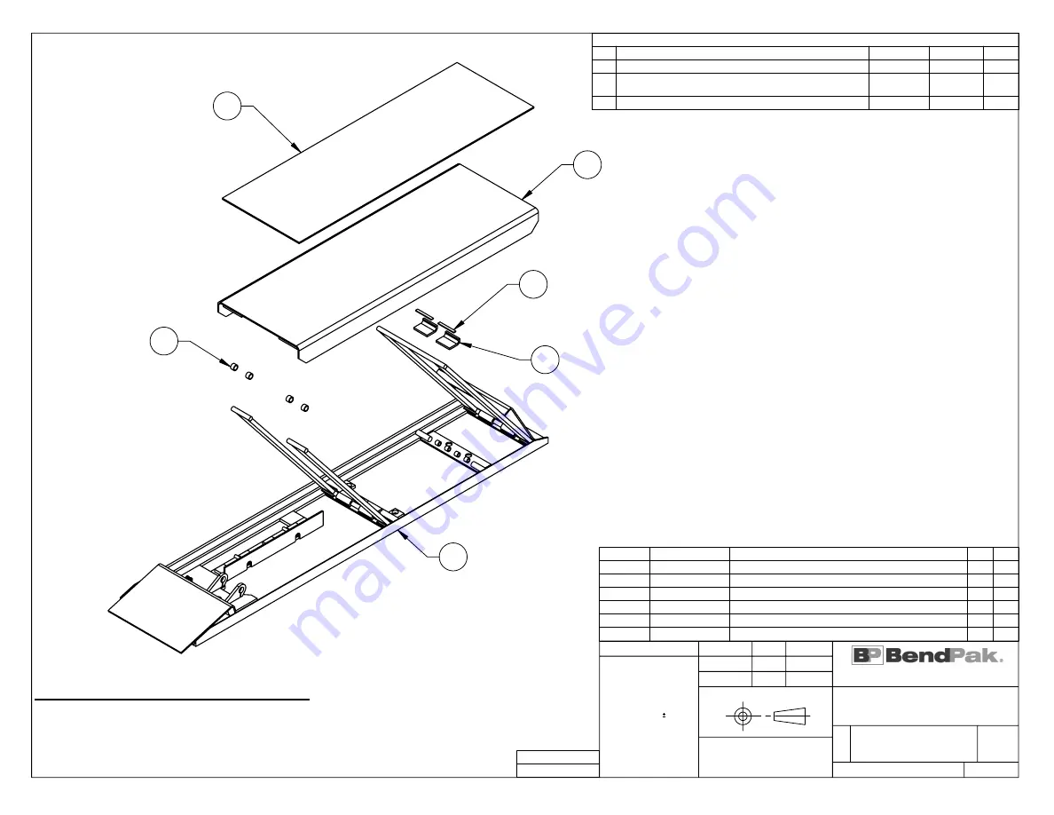 BendPak 5175025 Service Manual Download Page 15