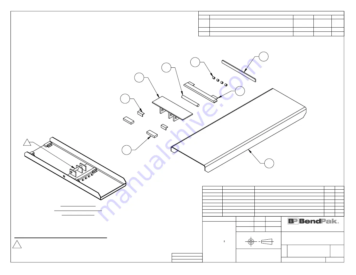 BendPak 5175025 Service Manual Download Page 18