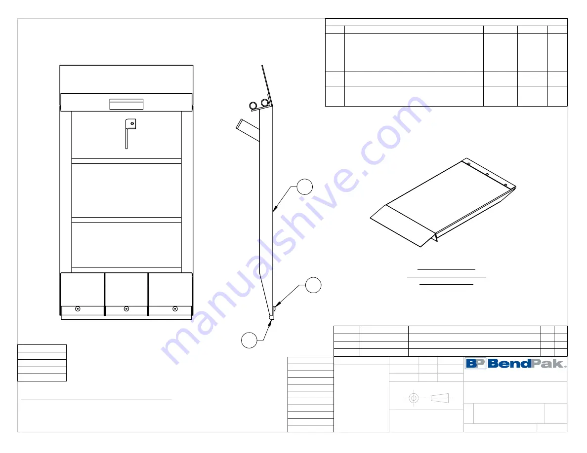 BendPak 5175170 Service Manual Download Page 14