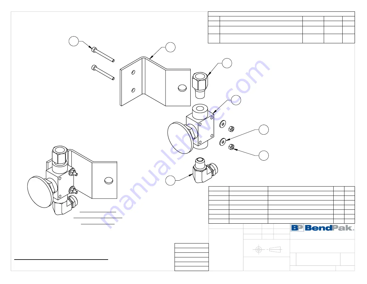 BendPak 5175863 Service Manual Download Page 11