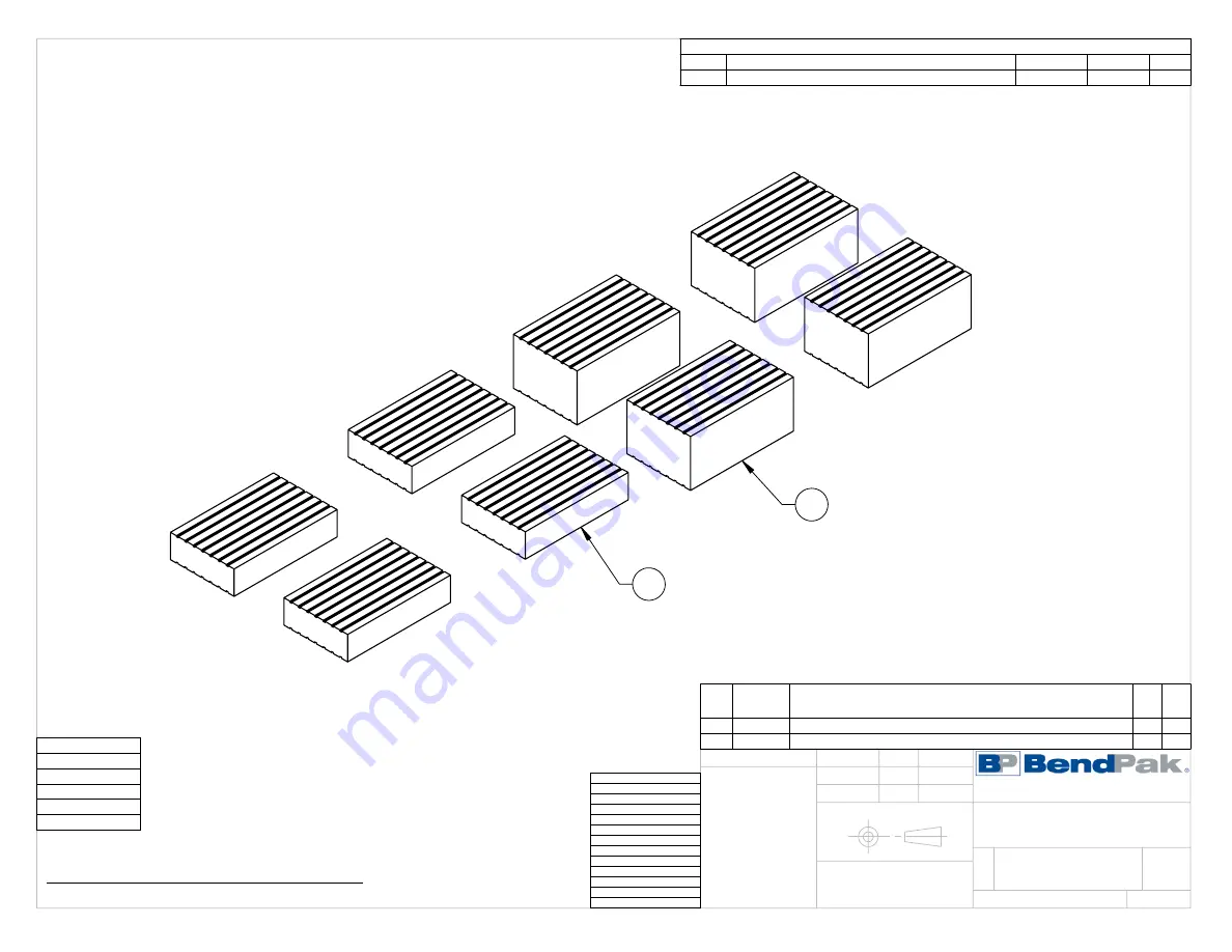 BendPak 5175993 Service Manual Download Page 9