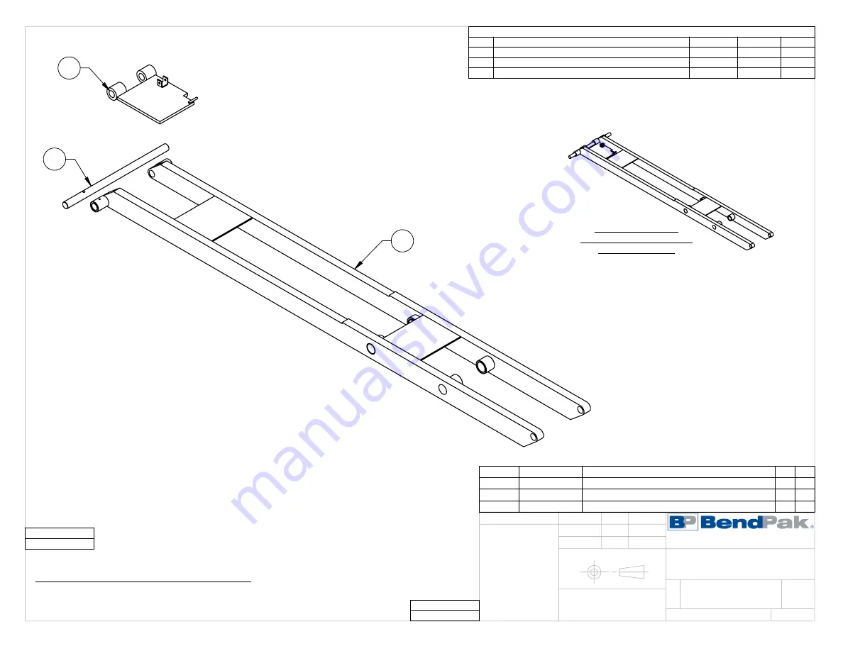 BendPak 5175993 Service Manual Download Page 12